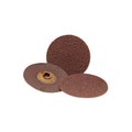 Pinpoint Abrasive  3 in. Roloc Coated Quick Change Disc White Button PI819372